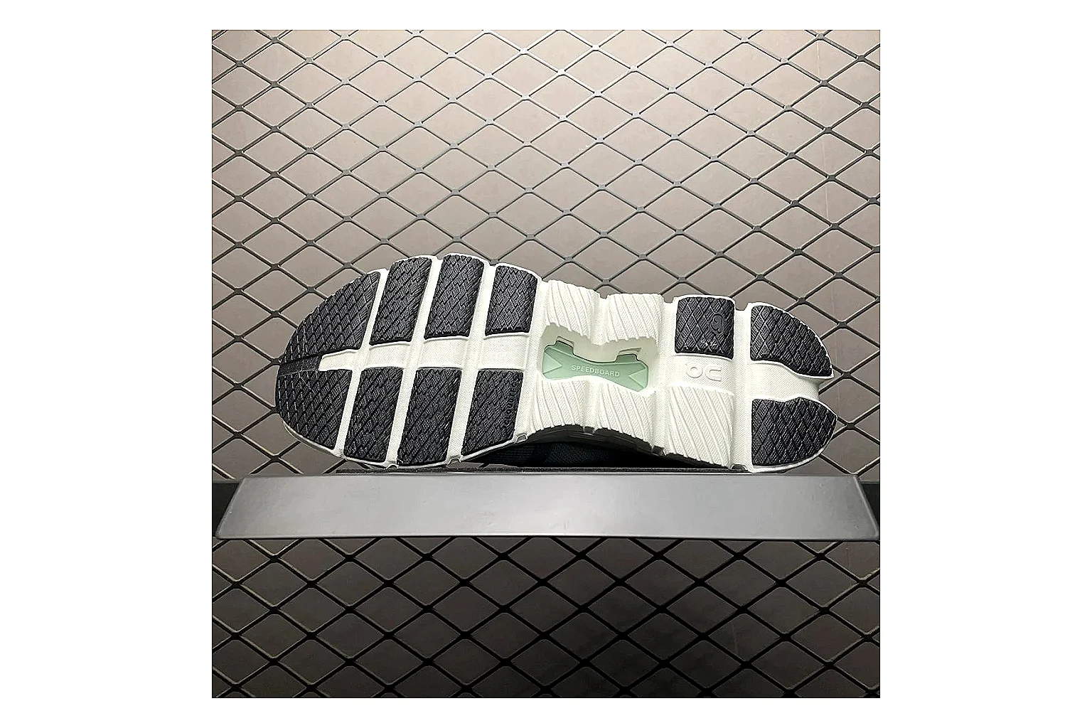 On Cloud X Grey Green Sneaker Product Image thumbnail 5