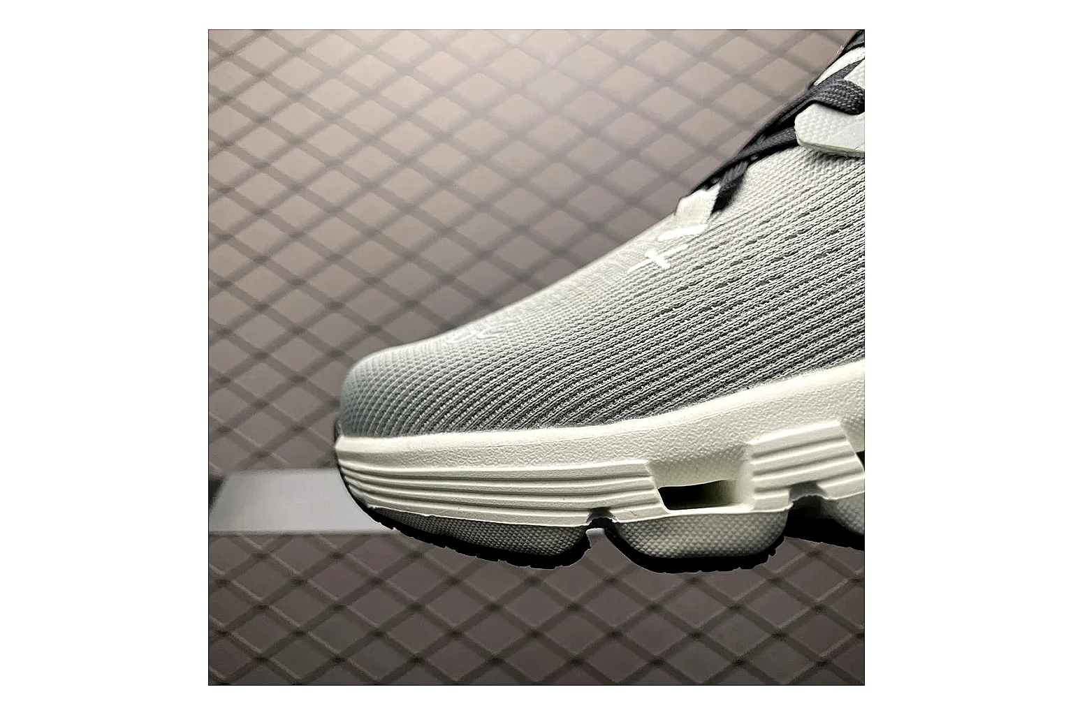 On Cloud X Grey Green Sneaker Product Image thumbnail 6