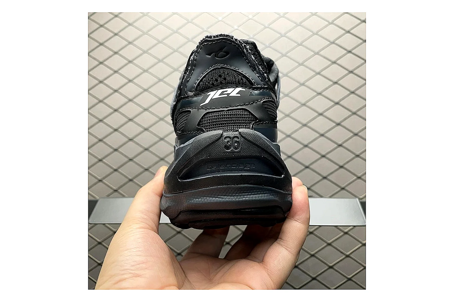 Balenciaga Track Grey Black Runner Product Image thumbnail 2