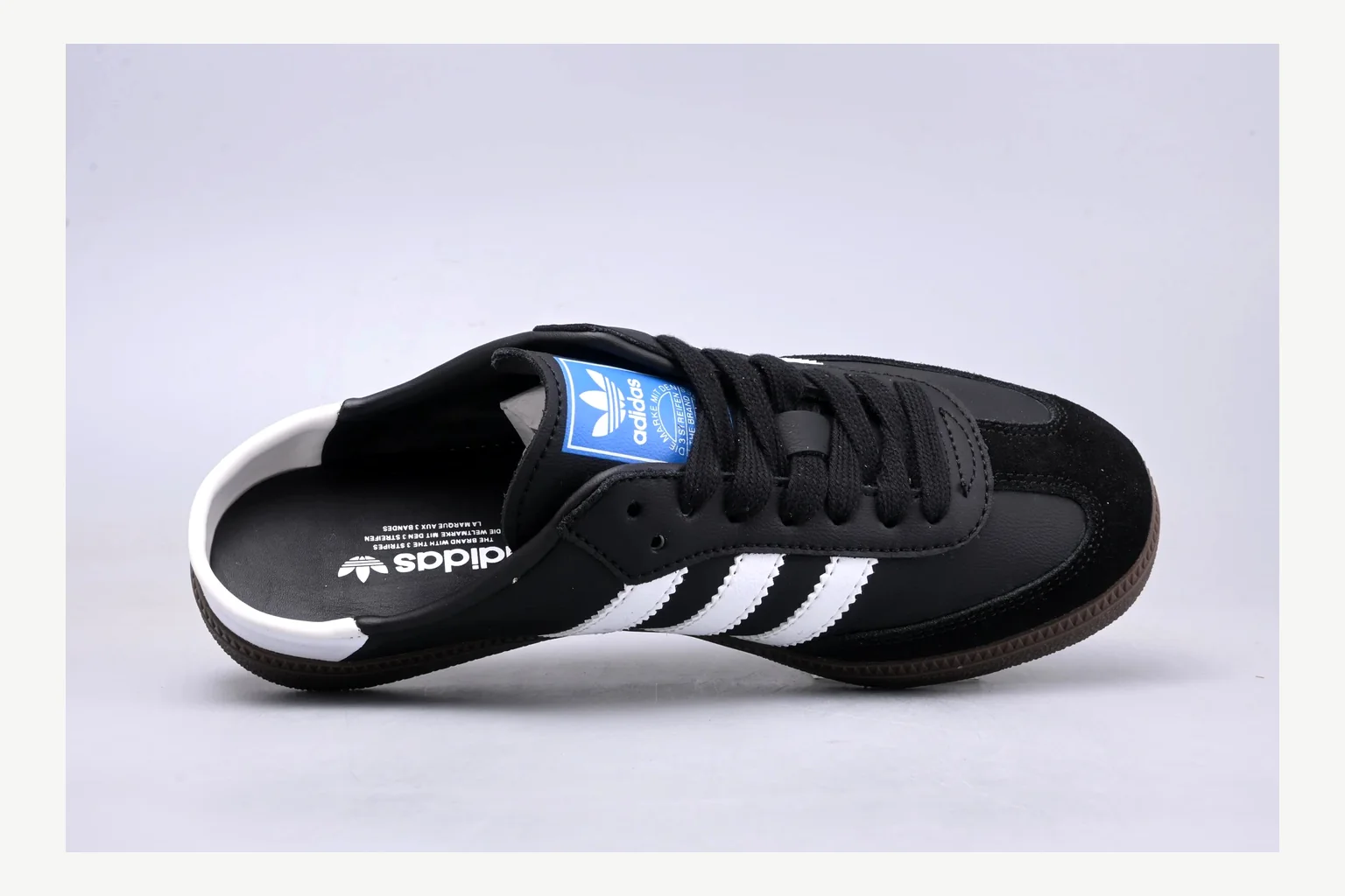 Adidas Originals Samba Black White Product Image thumbnail 3