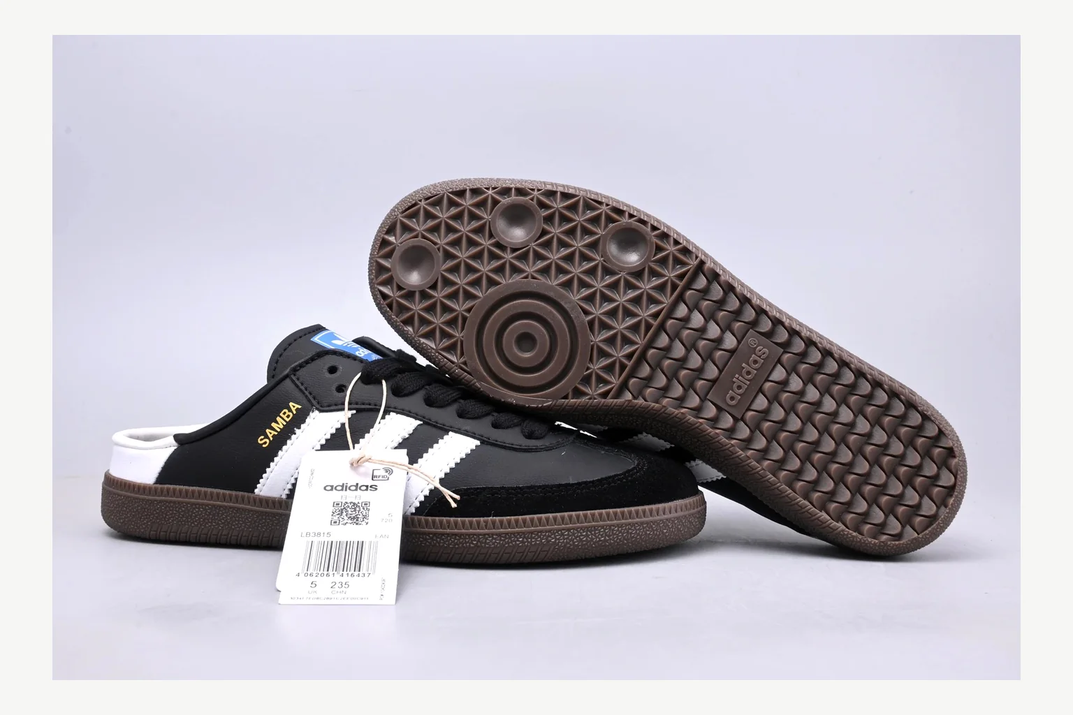 Adidas Originals Samba Black White Product Image thumbnail 6