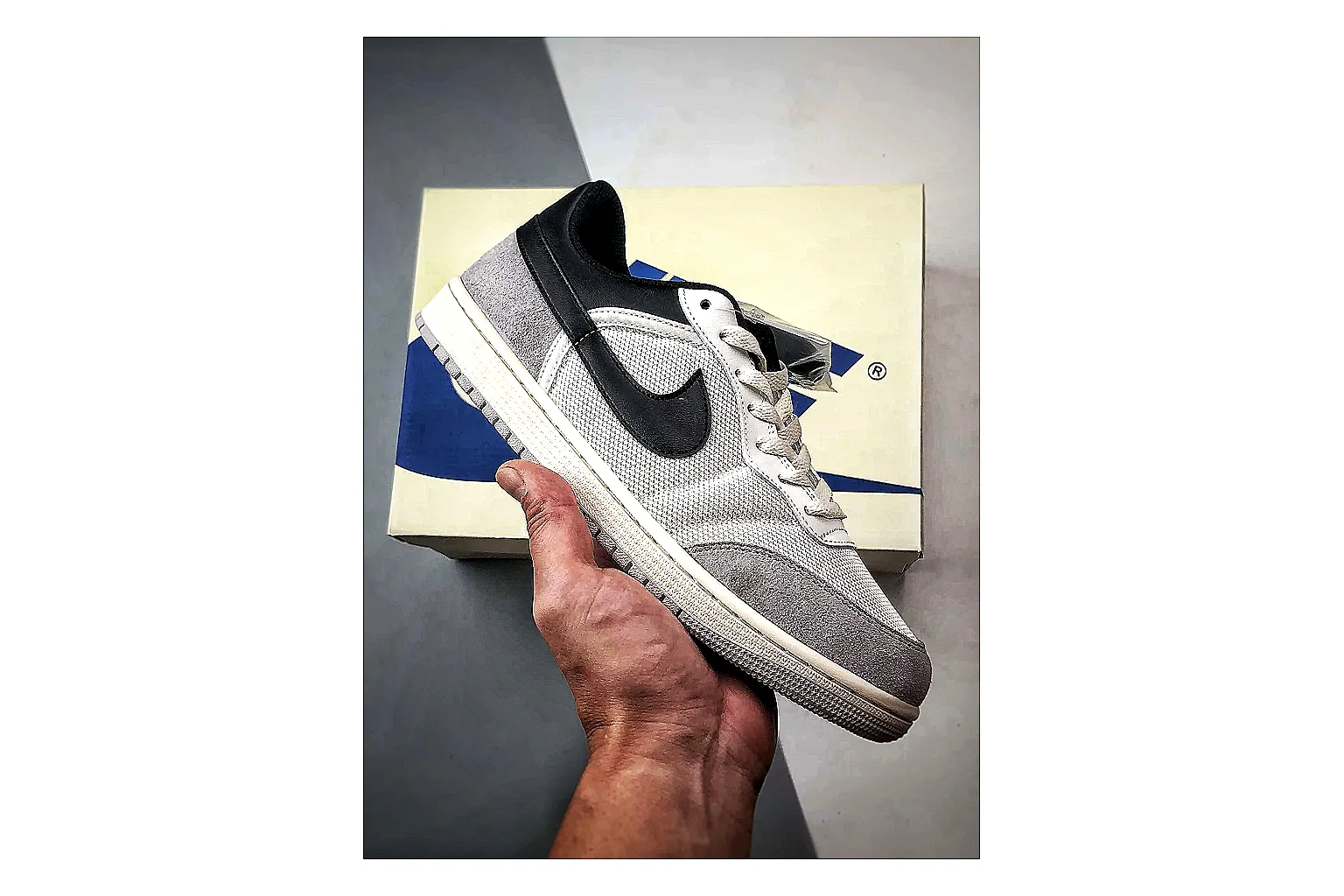 Jordan Low Black White Sneaker Product Image thumbnail 2