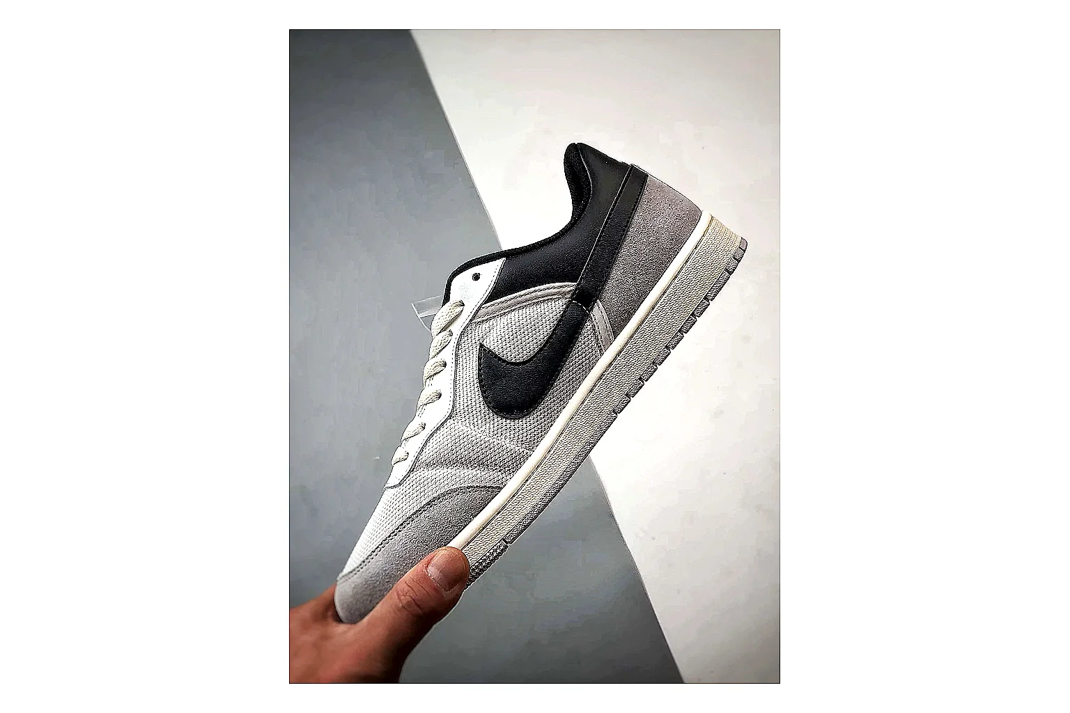 Jordan Low Black White Sneaker Product Image thumbnail 6