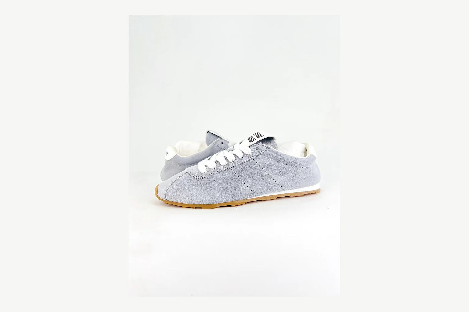 Miu Miu Grey Low Sneaker Product Image