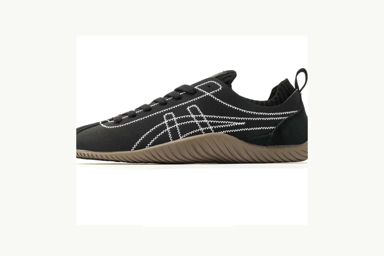 Onitsuka Tiger Black Gum Sneaker Product Image