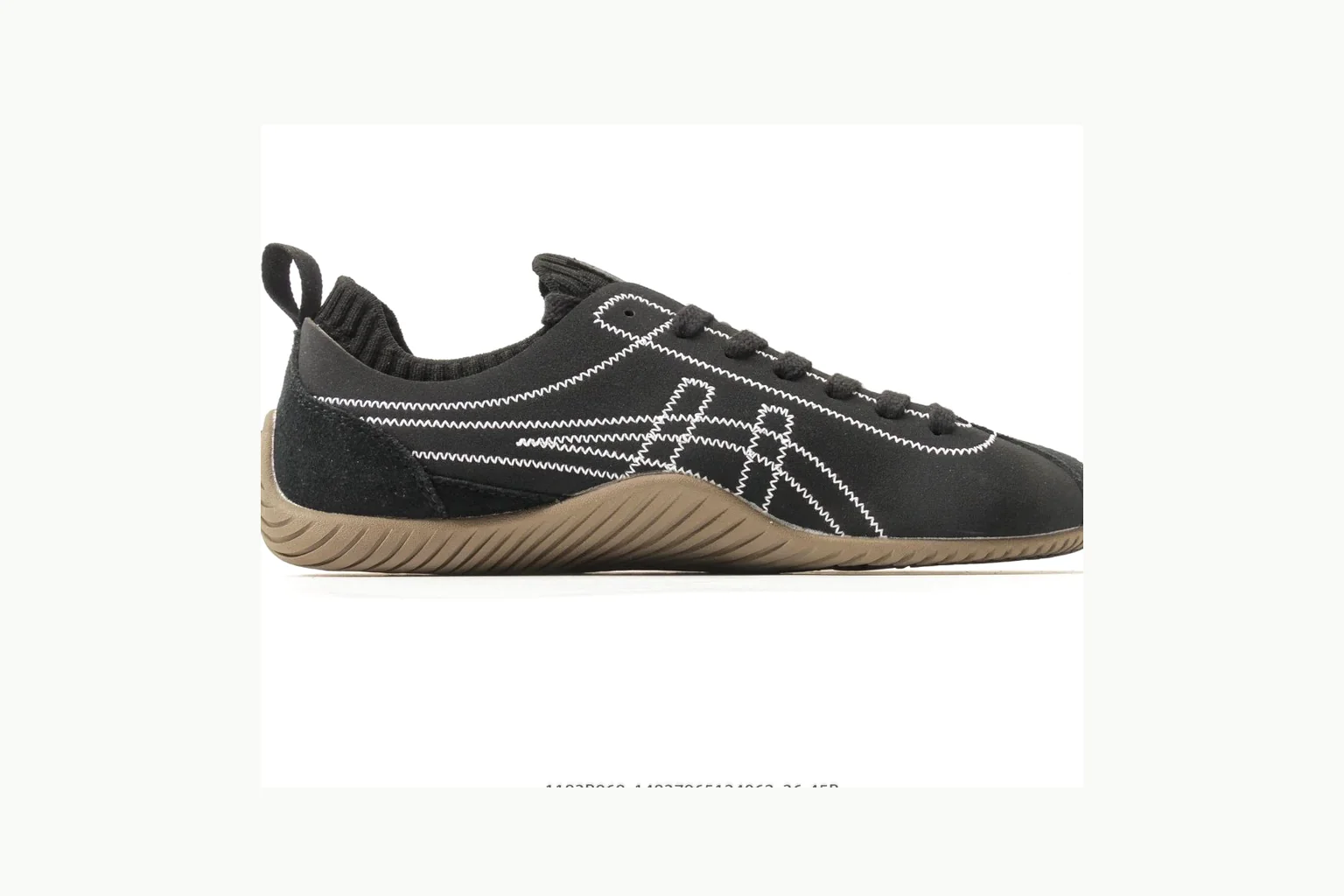 Onitsuka Tiger Black Gum Sneaker Product Image thumbnail 2