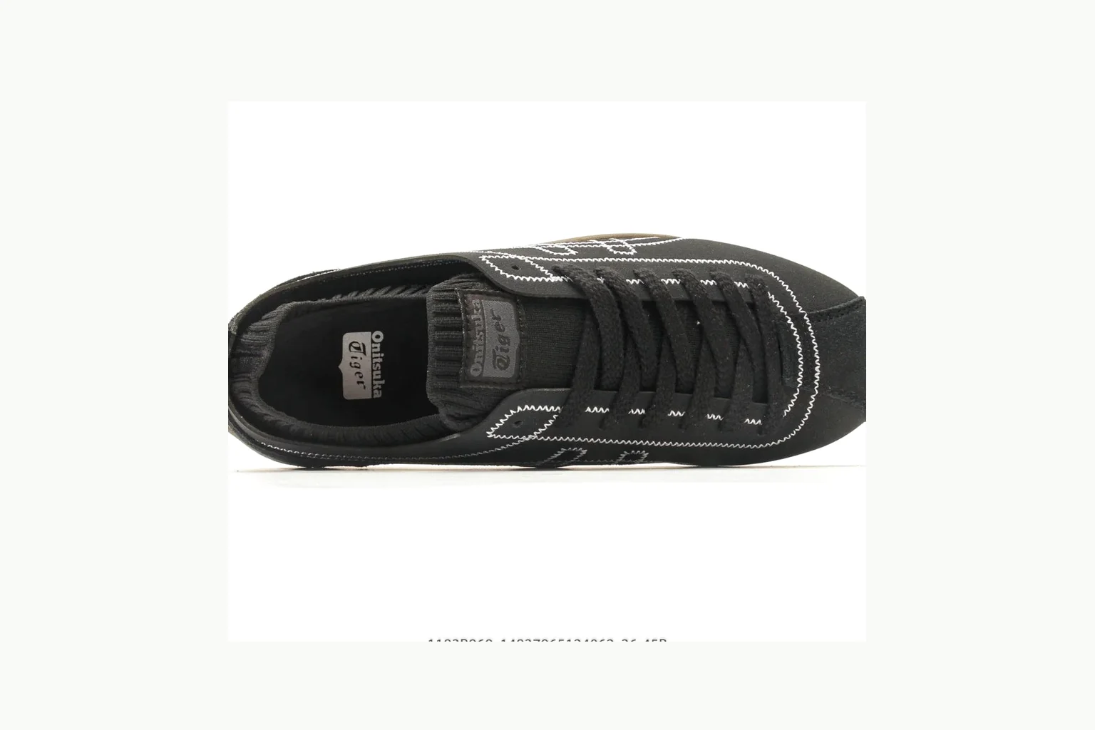 Onitsuka Tiger Black Gum Sneaker Product Image thumbnail 3