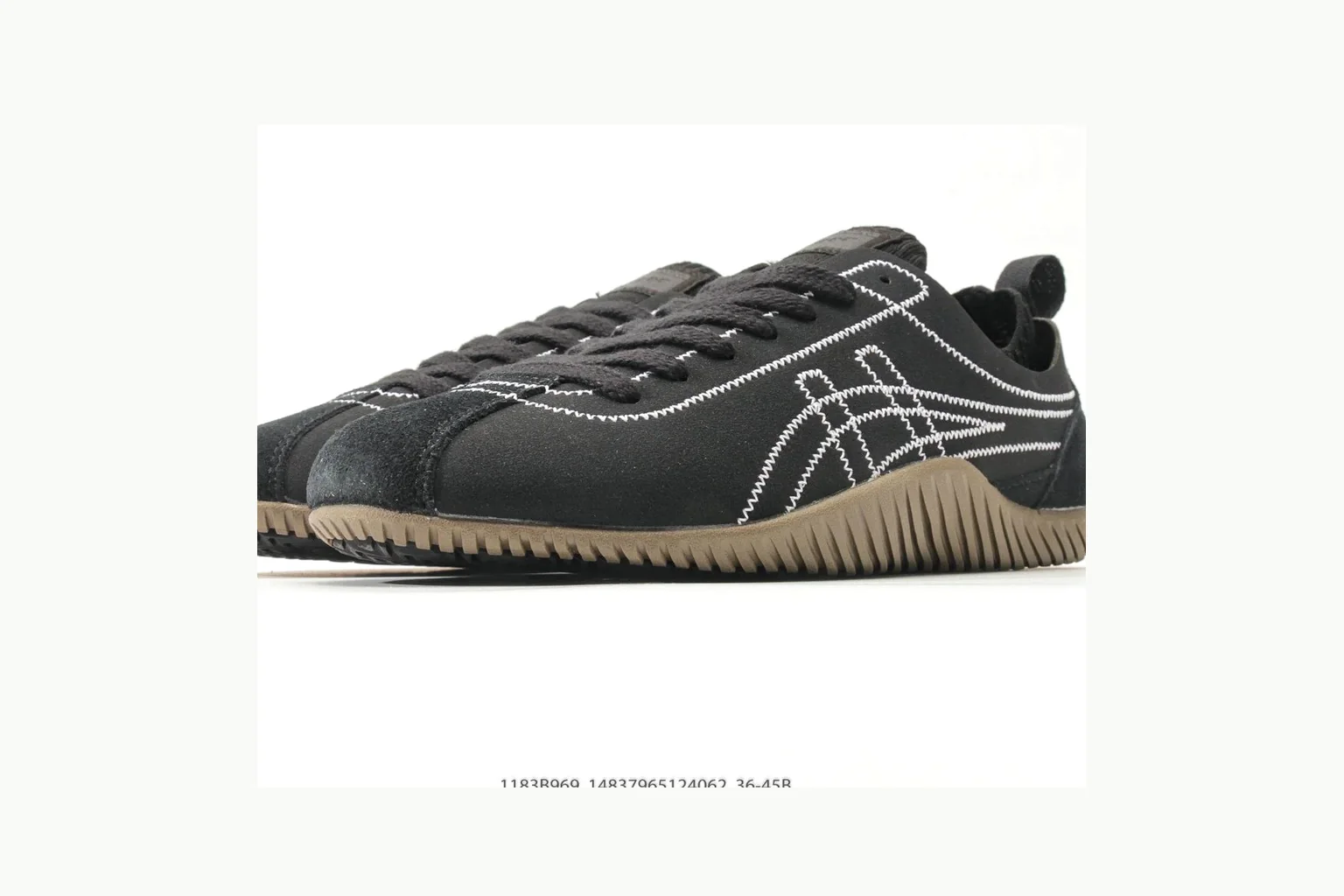 Onitsuka Tiger Black Gum Sneaker Product Image thumbnail 5