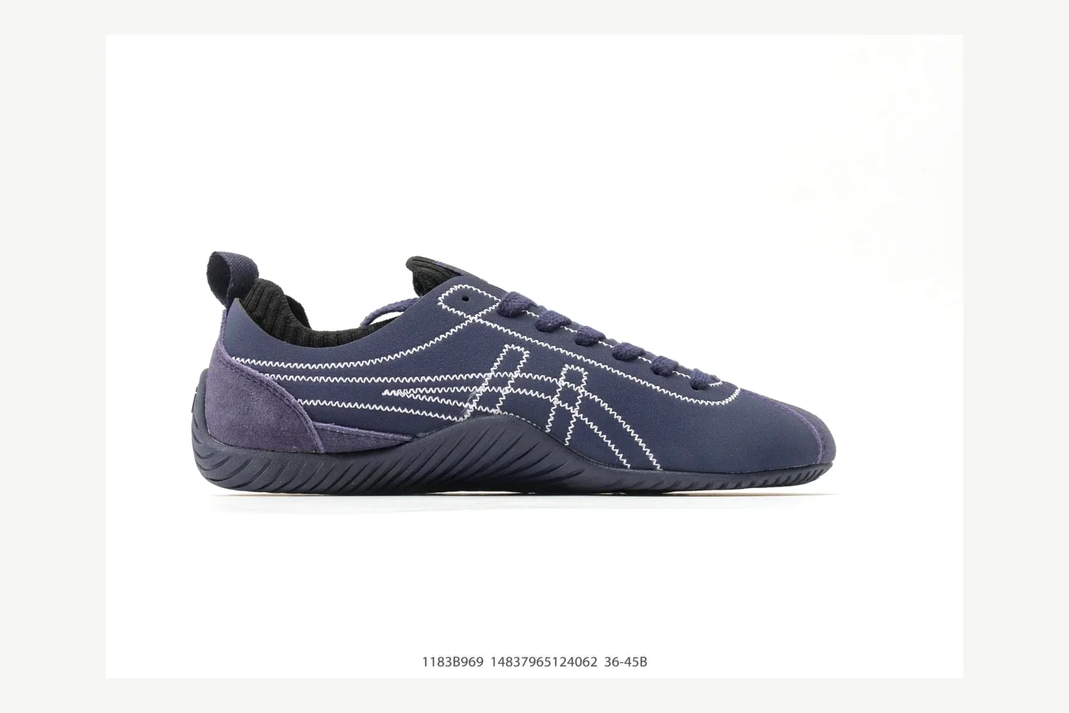Onitsuka Tiger Navy Low Sneaker Product Image thumbnail 2
