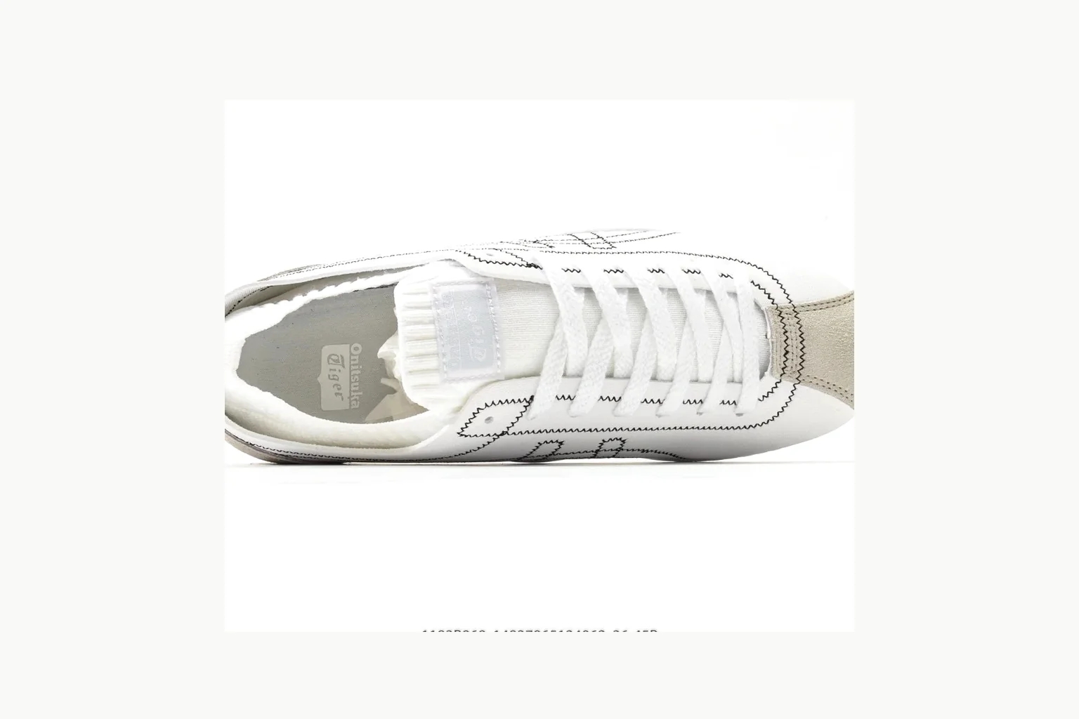 Onitsuka Tiger White Silver Sneaker Product Image thumbnail 3