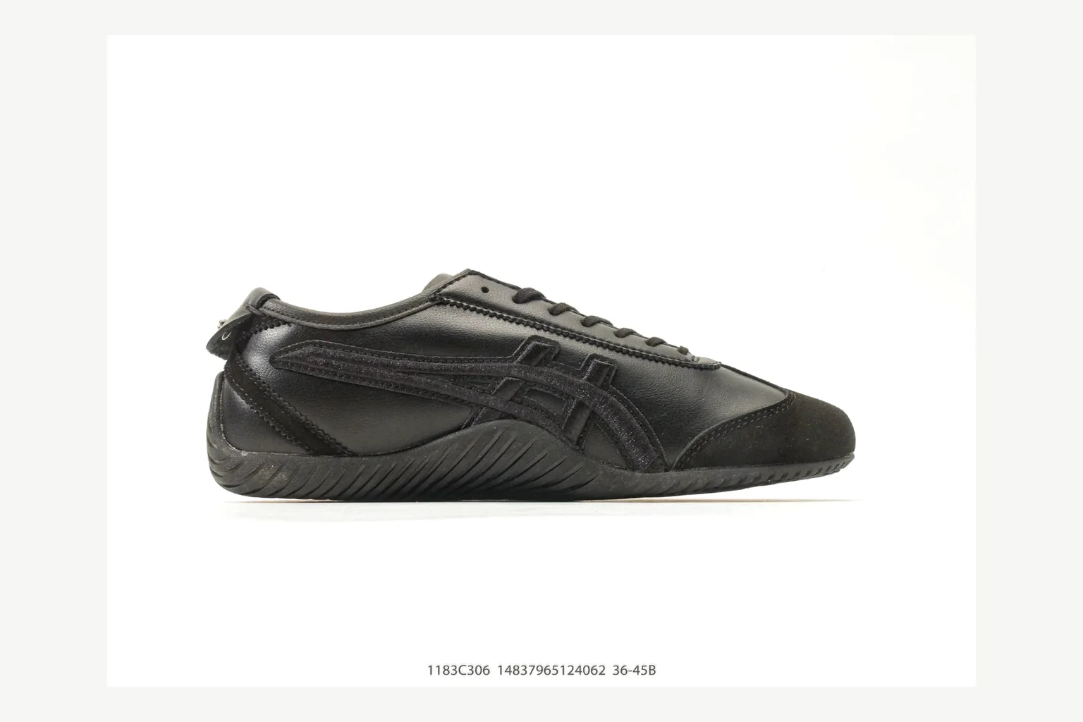 Onitsuka Tiger Black Low Sneaker Product Image thumbnail 2