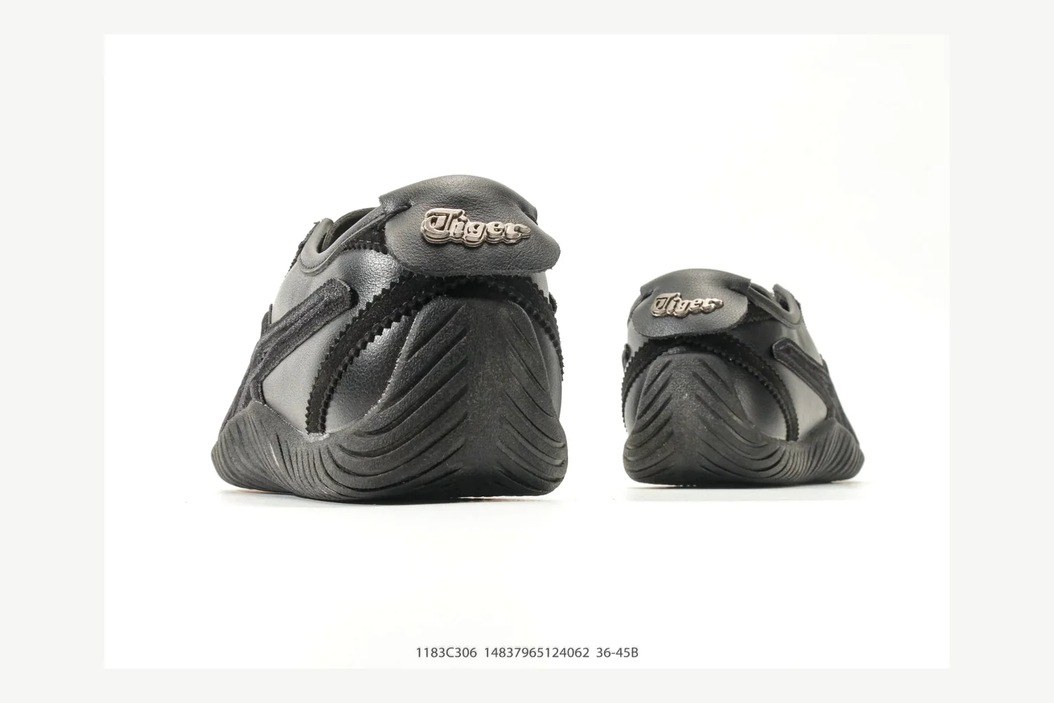 Onitsuka Tiger Black Low Sneaker Product Image thumbnail 6