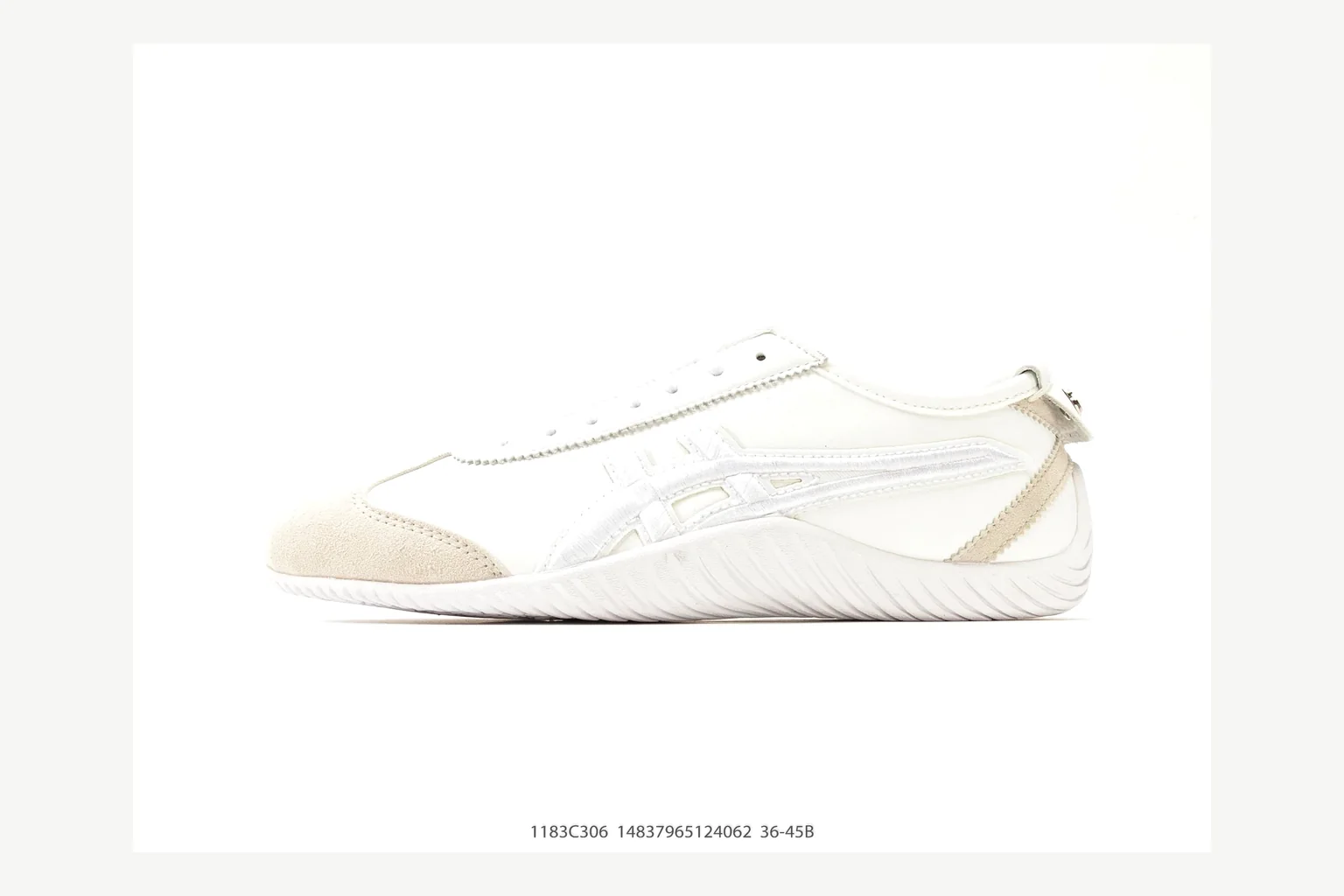 Onitsuka Tiger White Cream Sneaker Product Image thumbnail 2