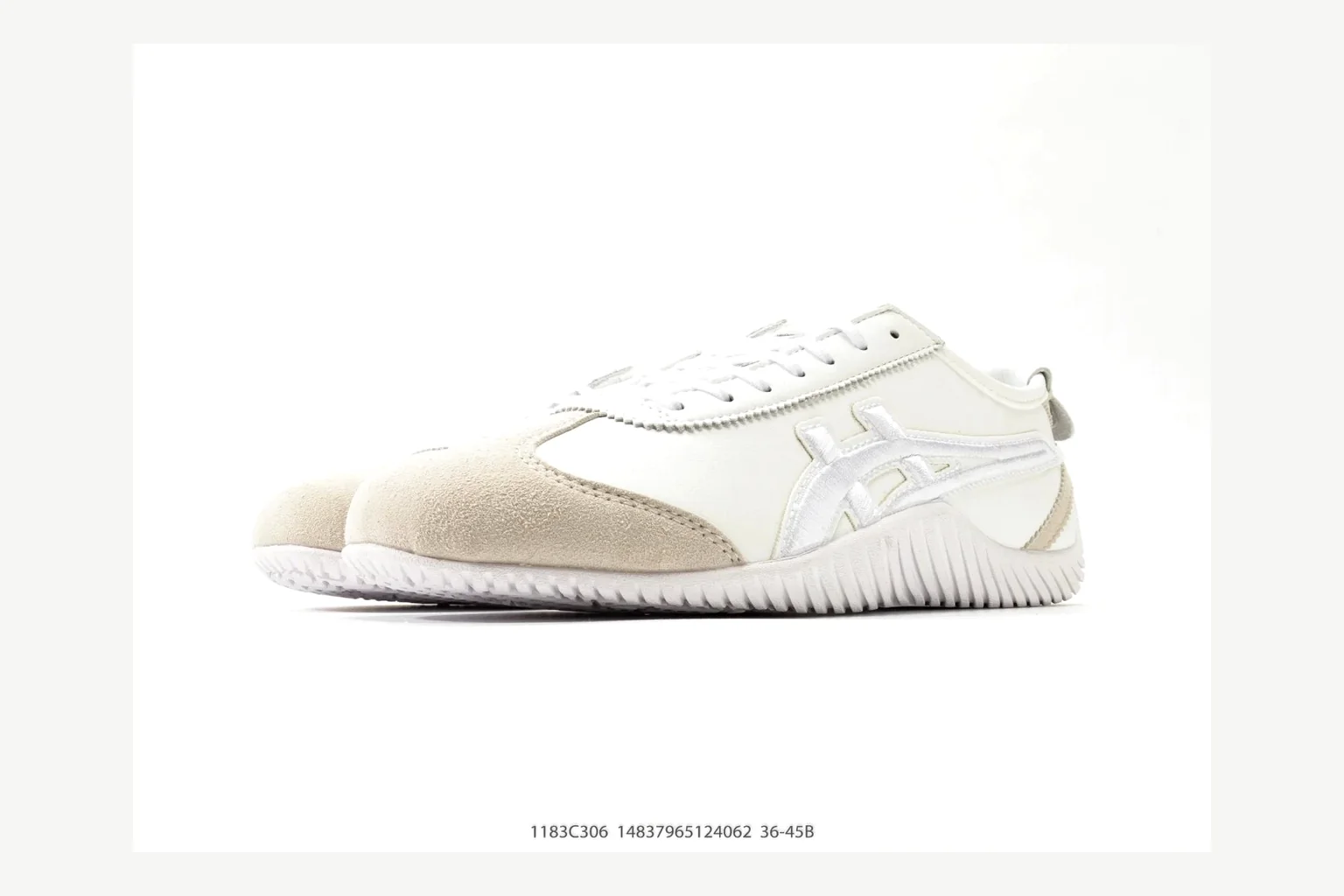 Onitsuka Tiger White Cream Sneaker Product Image thumbnail 5