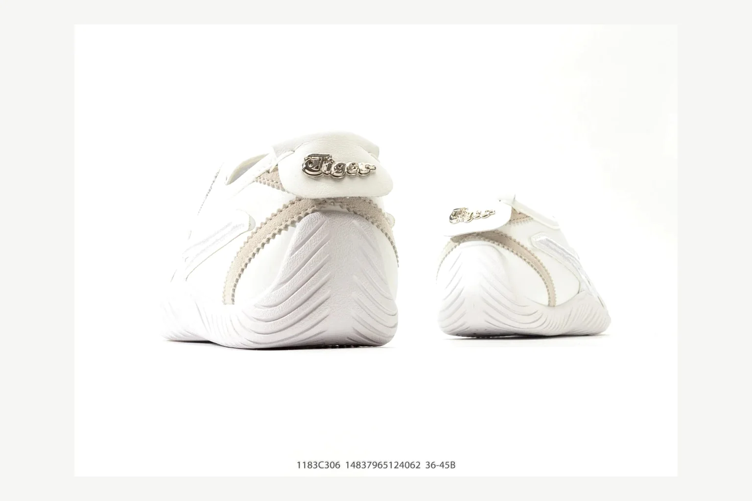 Onitsuka Tiger White Cream Sneaker Product Image thumbnail 6