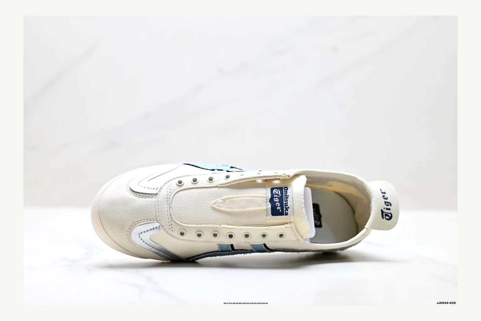 Onitsuka Tiger White Blue Sneaker Product Image thumbnail 3