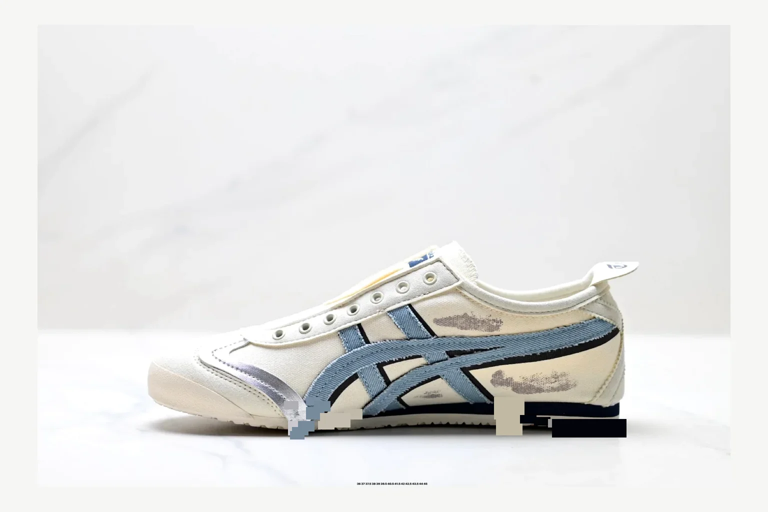 Onitsuka Tiger White Blue Sneaker Product Image