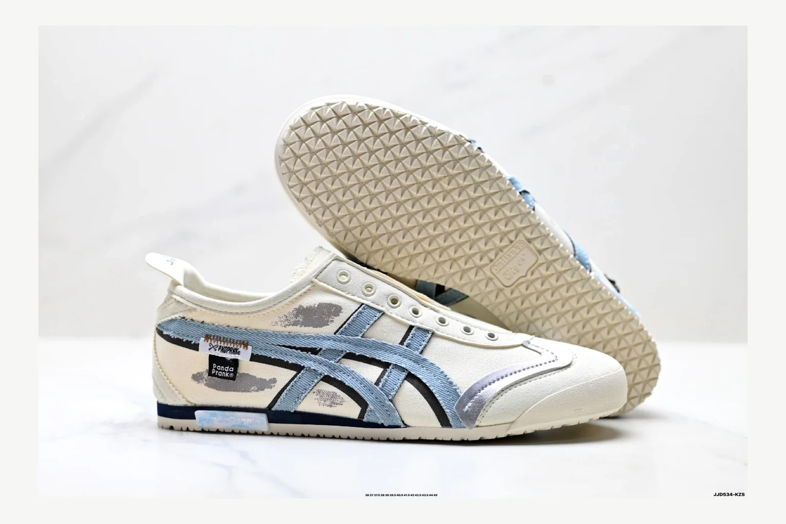 Onitsuka Tiger White Blue Sneaker Product Image thumbnail 5