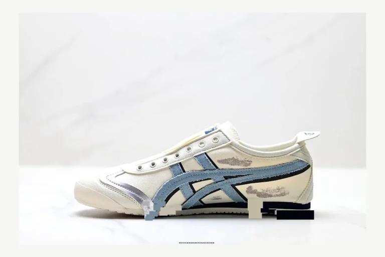 Onitsuka Tiger White Blue Sneaker Product Image