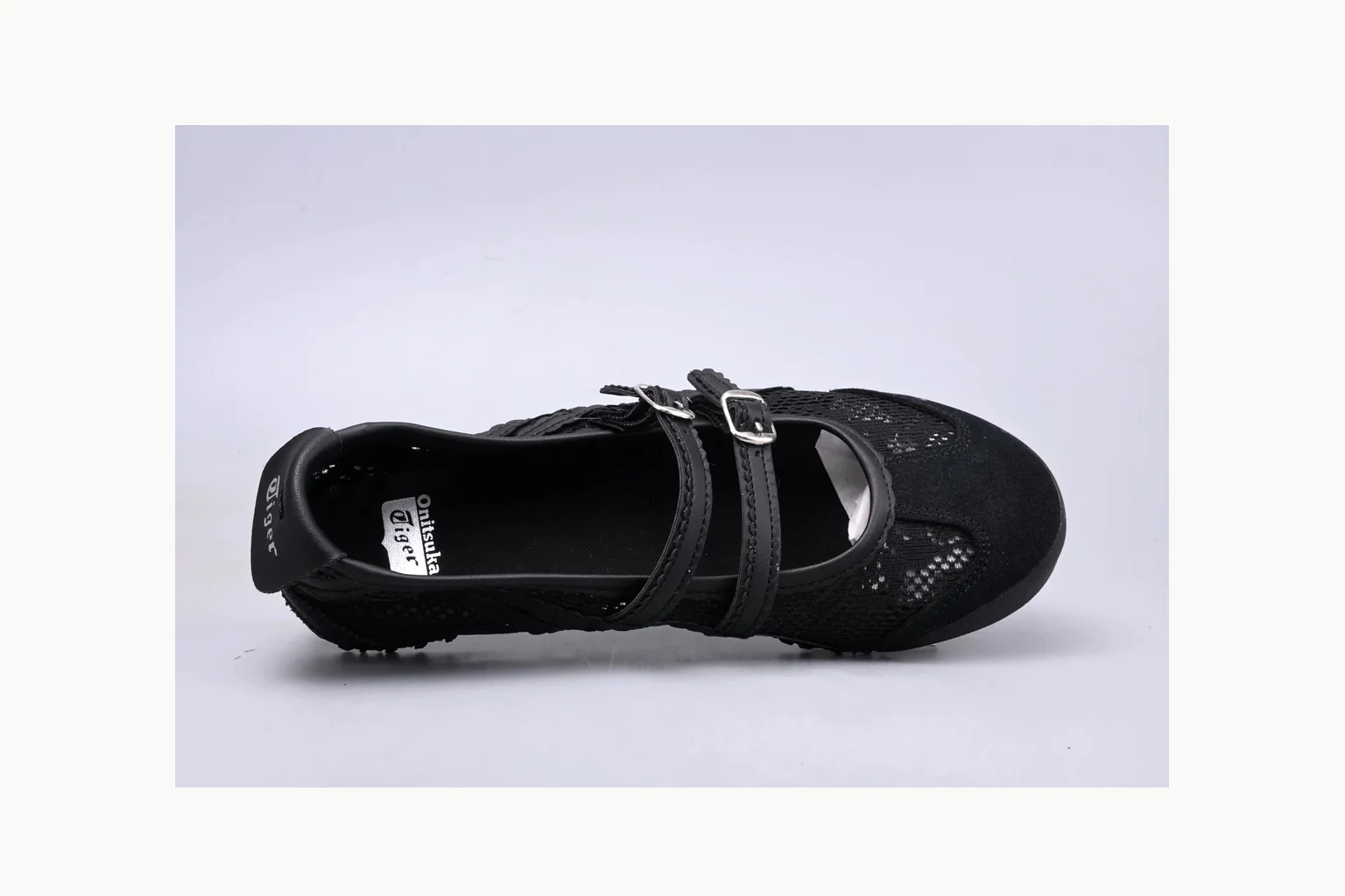 Onitsuka Tiger Black Leather Sneaker Product Image thumbnail 3