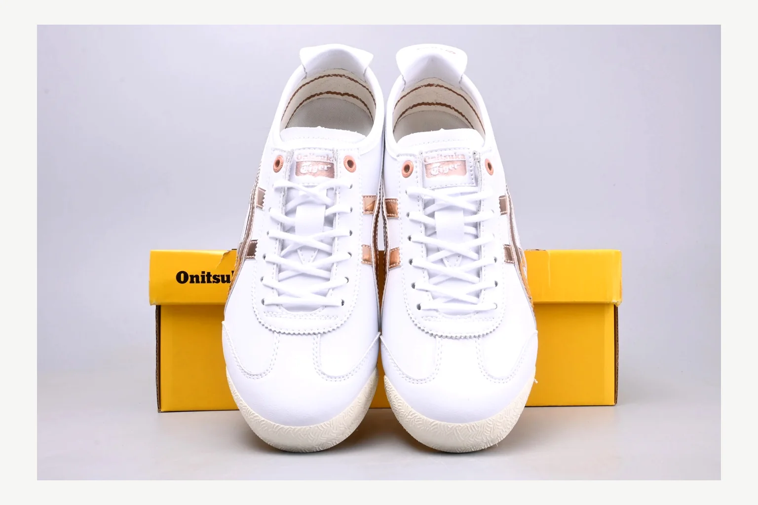 Onitsuka Tiger White Brown Sneaker Product Image thumbnail 5