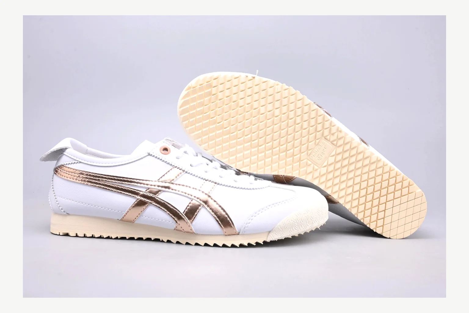 Onitsuka Tiger White Brown Sneaker Product Image thumbnail 6