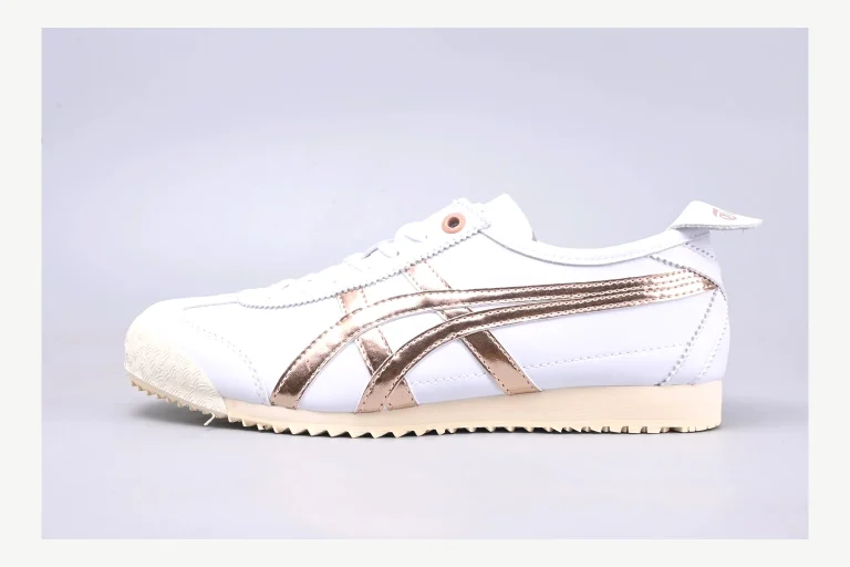 Onitsuka Tiger White Brown Sneaker Product Image
