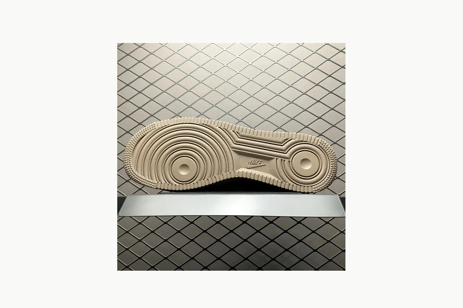 Nike Air Force 1 Beige Sneaker Product Image thumbnail 5