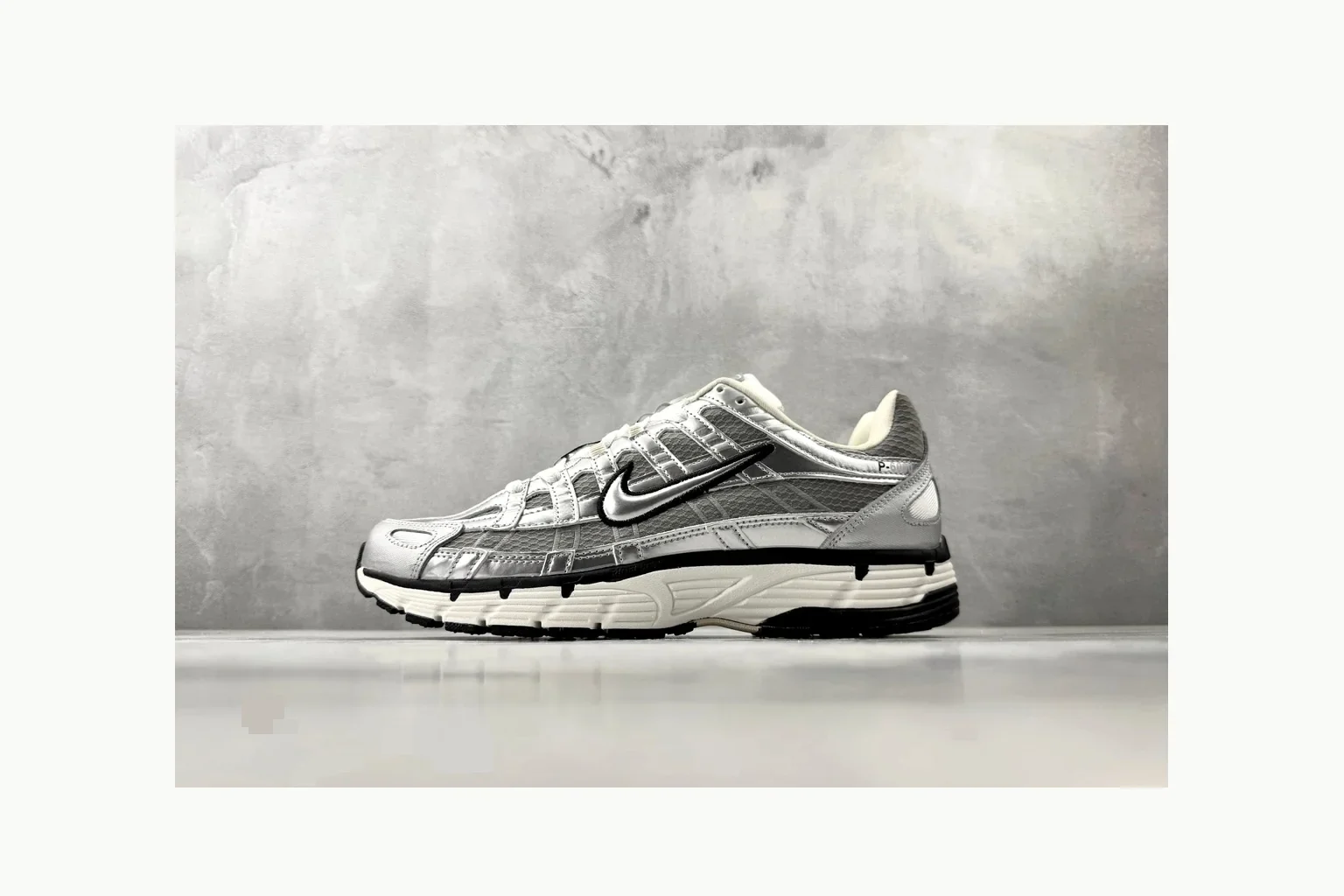 Nike P-6000 Silver Grey Sneaker Product Image