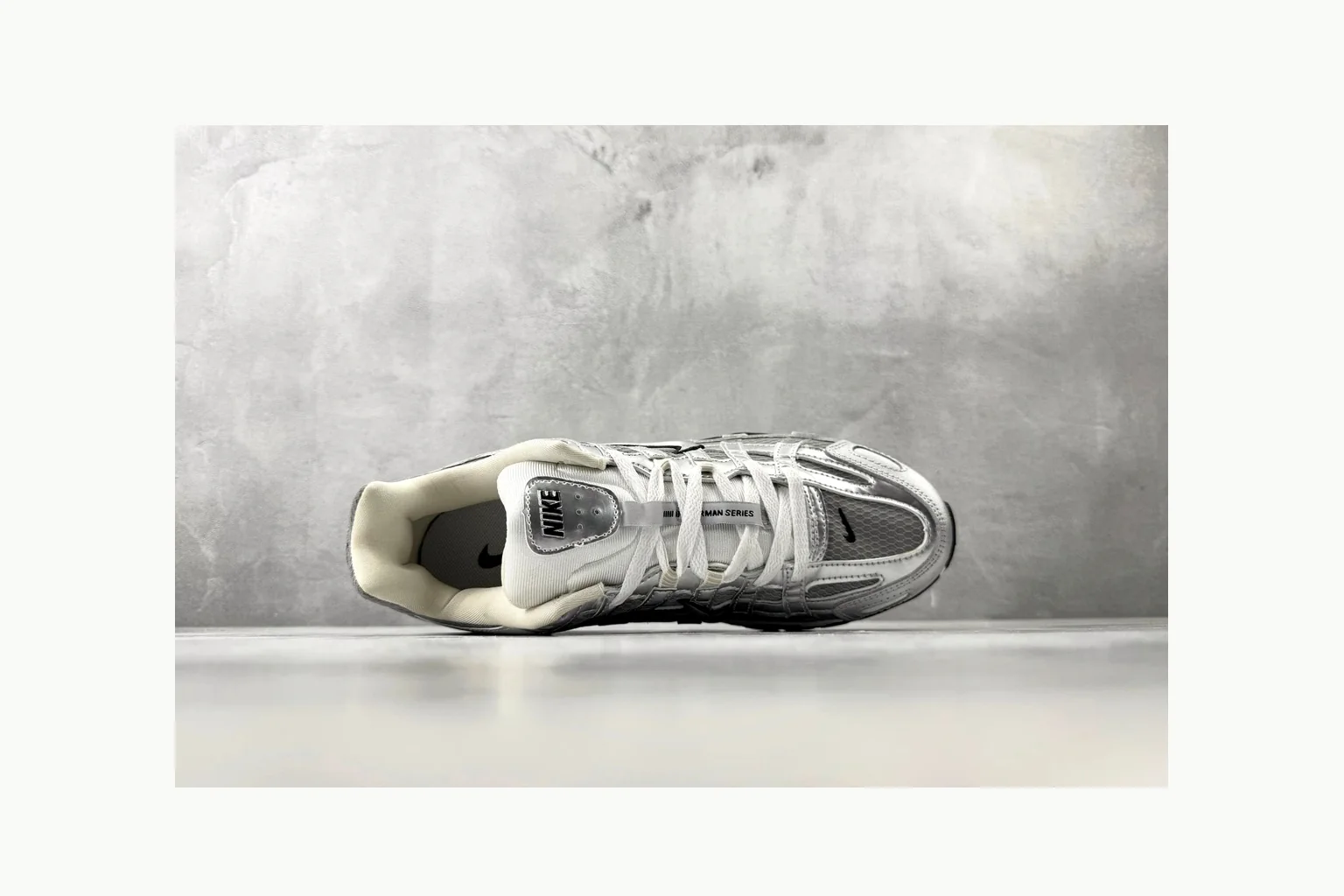Nike P-6000 Silver Grey Sneaker Product Image thumbnail 3