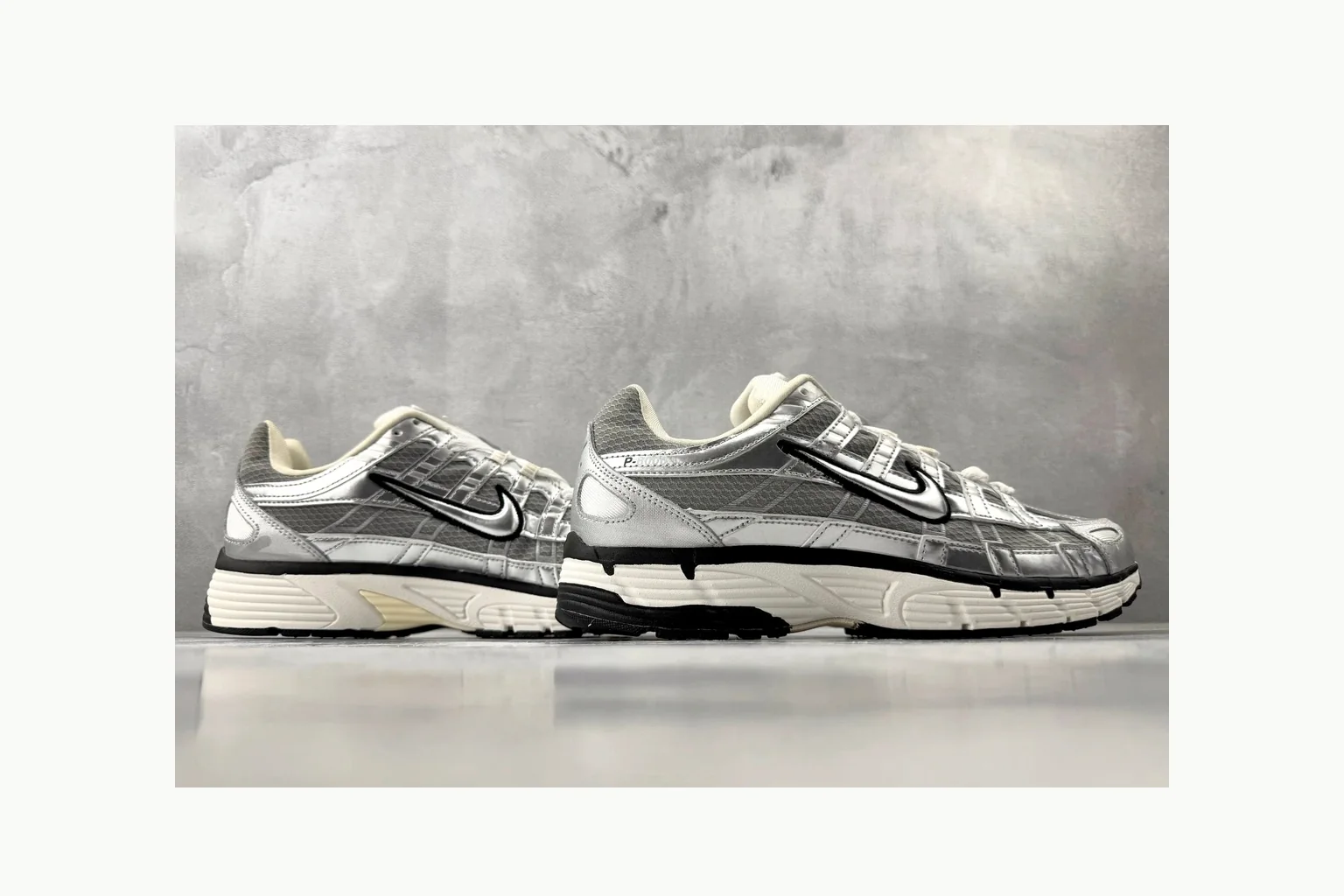 Nike P-6000 Silver Grey Sneaker Product Image thumbnail 6