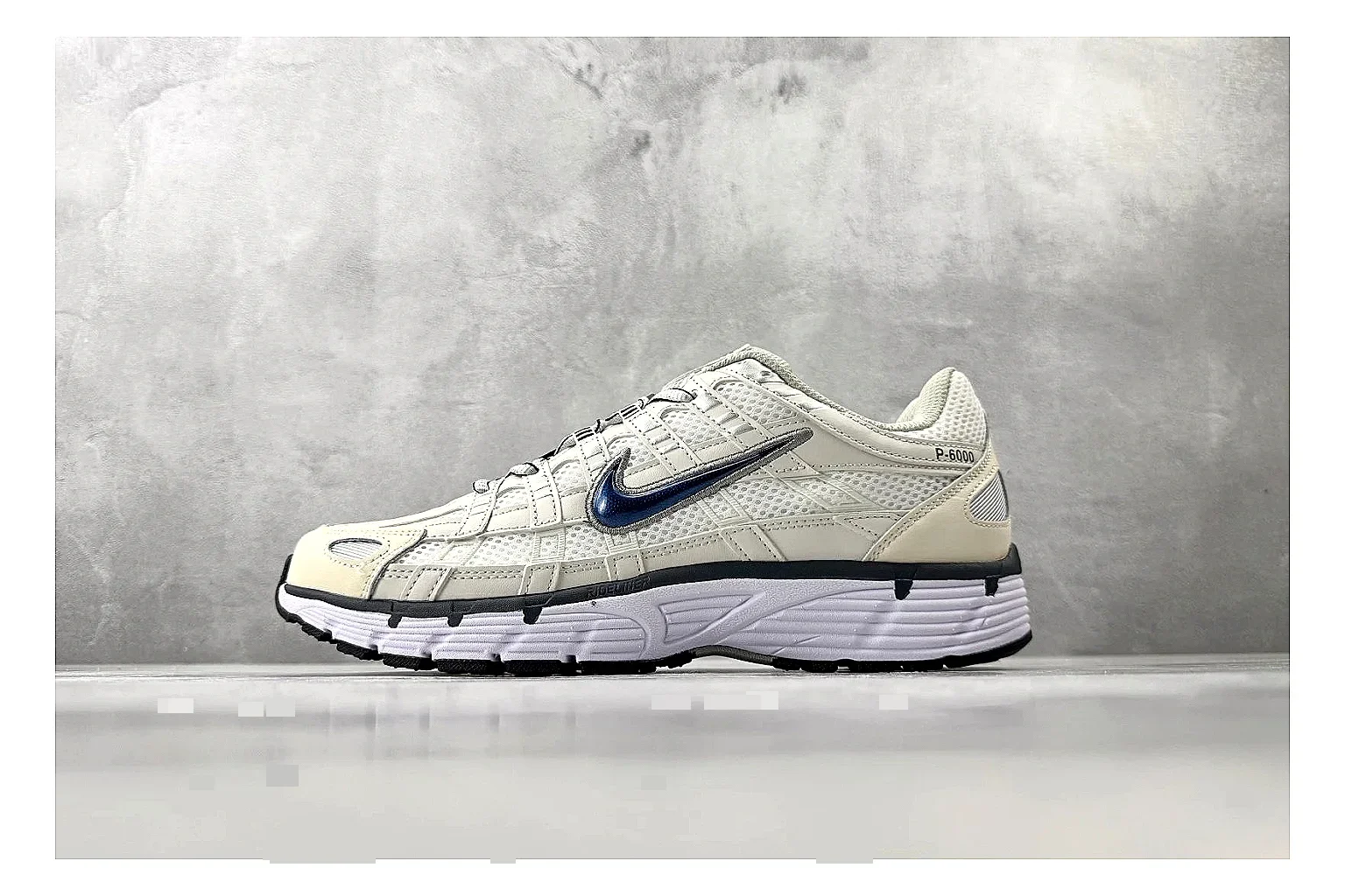 Nike P-6000 Cream Silver Sneaker Product Image