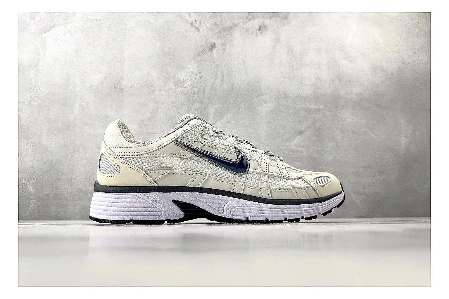 Nike P-6000 Cream Silver Sneaker Product Image thumbnail 2