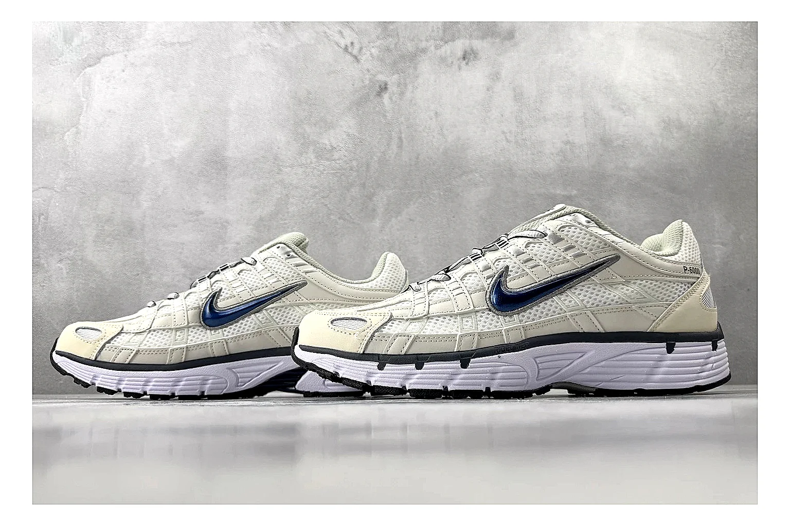 Nike P-6000 Cream Silver Sneaker Product Image thumbnail 5