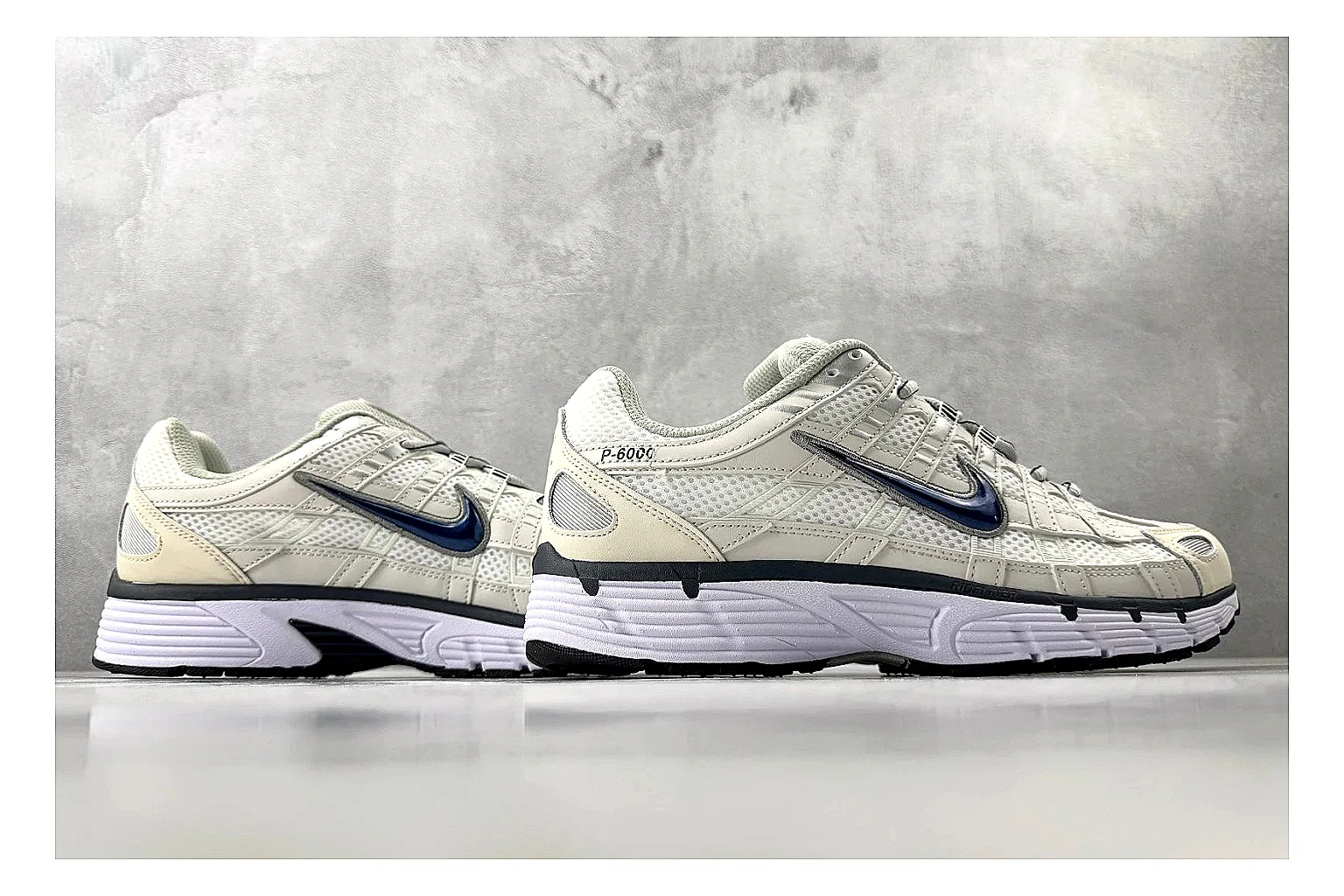 Nike P-6000 Cream Silver Sneaker Product Image thumbnail 6