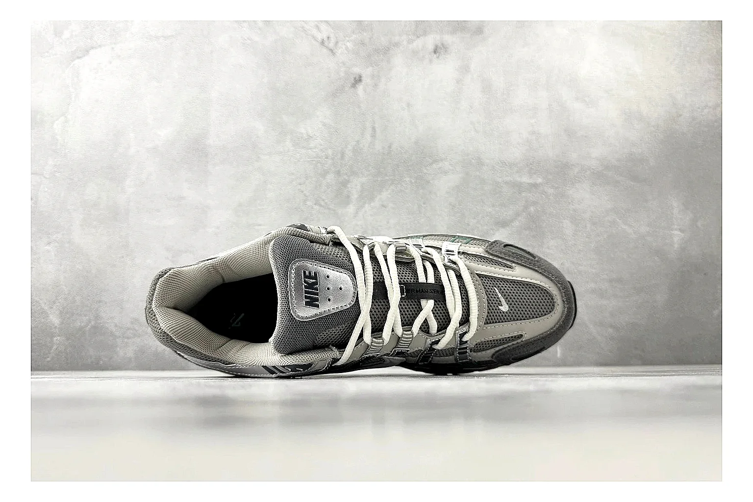 Nike P-6000 White Silver Sneaker Product Image thumbnail 3