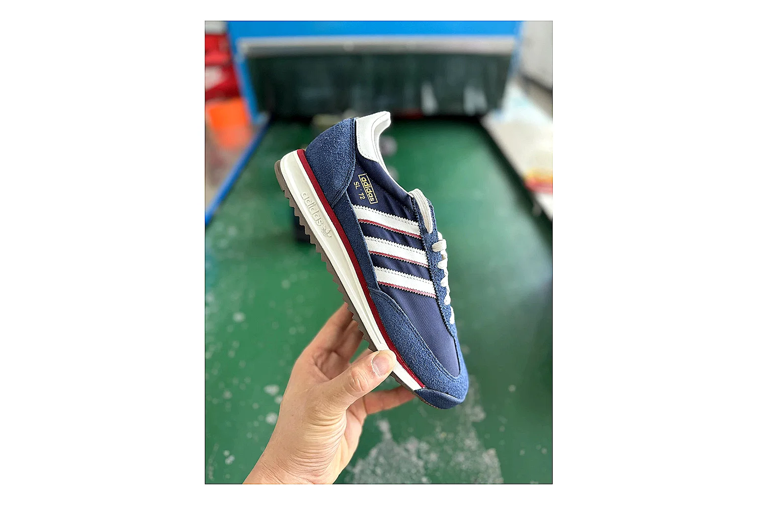 Adidas SL 72 RS Blue White Product Image thumbnail 2