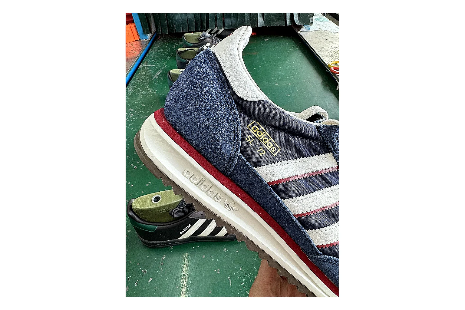 Adidas SL 72 RS Blue White Product Image thumbnail 6