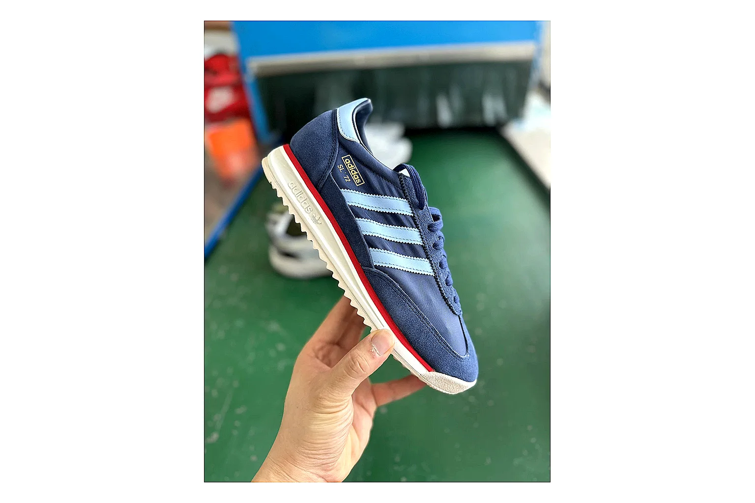 Adidas SL 72 RS Blue Red Product Image thumbnail 2