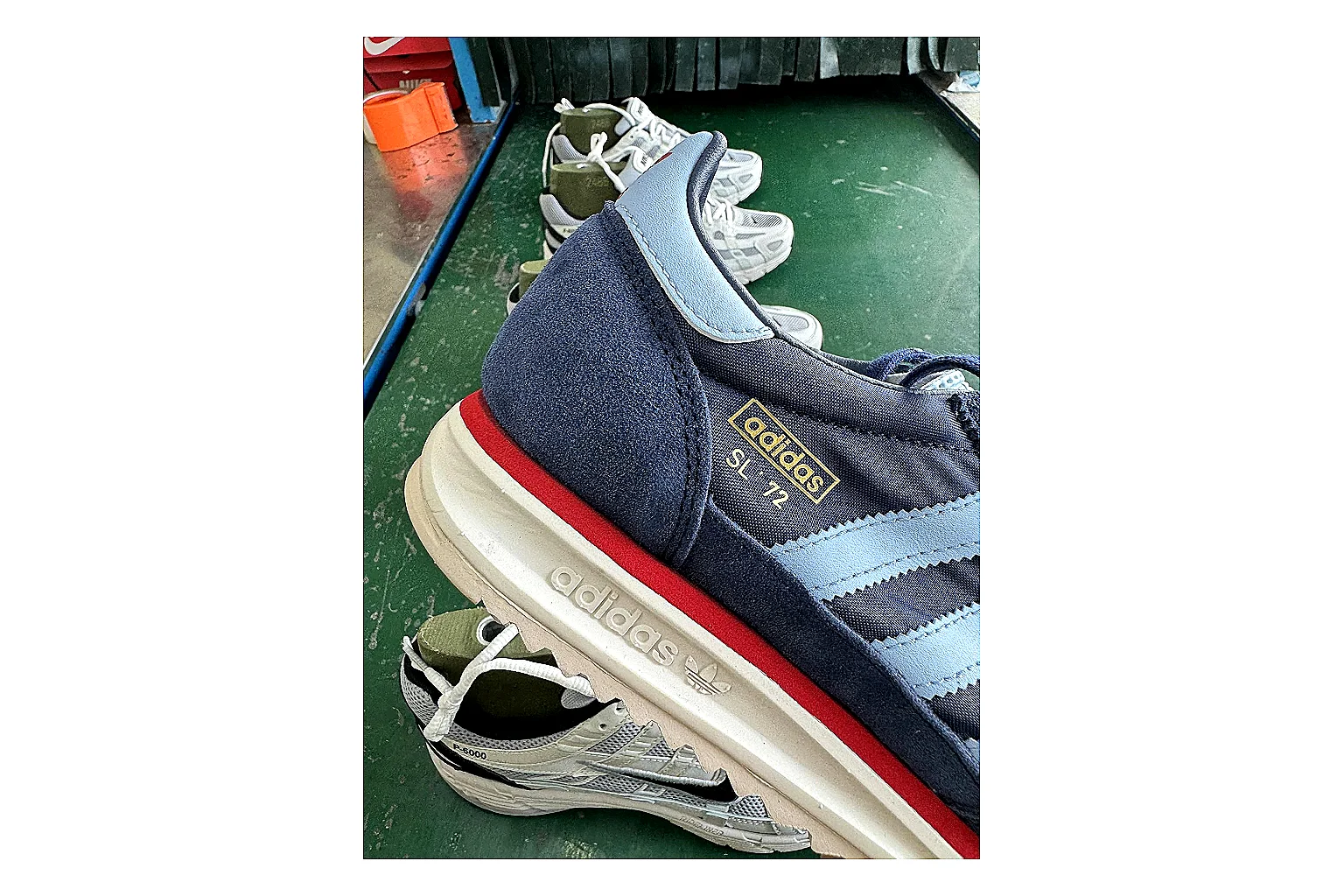 Adidas SL 72 RS Blue Red Product Image thumbnail 6