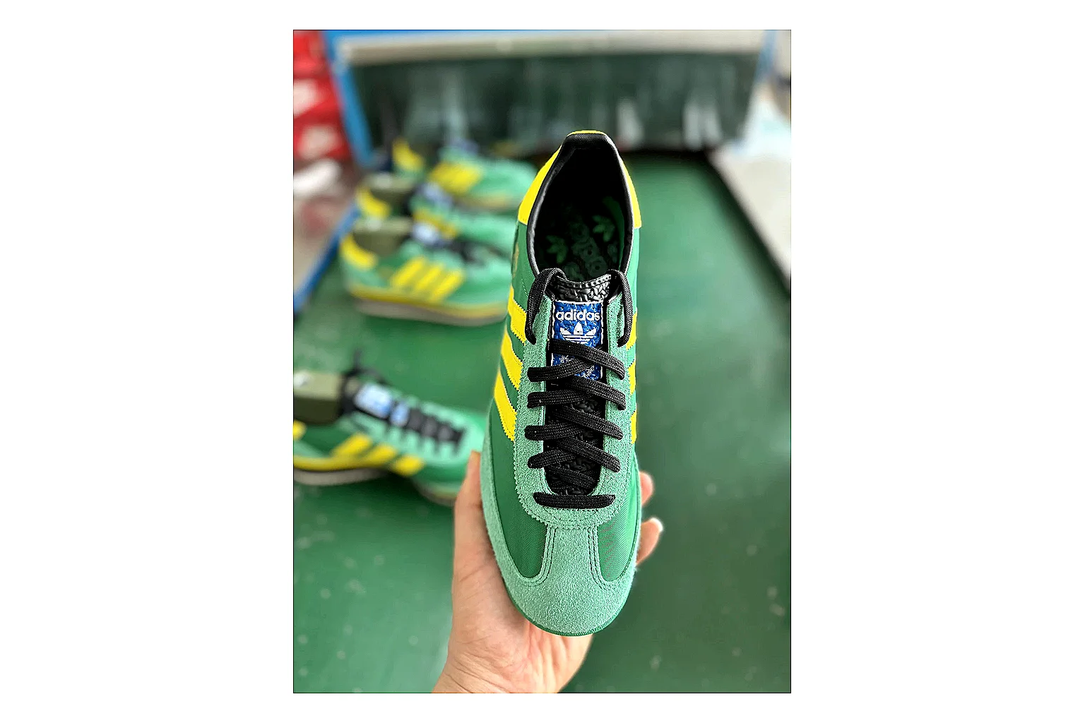 Adidas SL 72 RS Green Yellow Product Image thumbnail 3