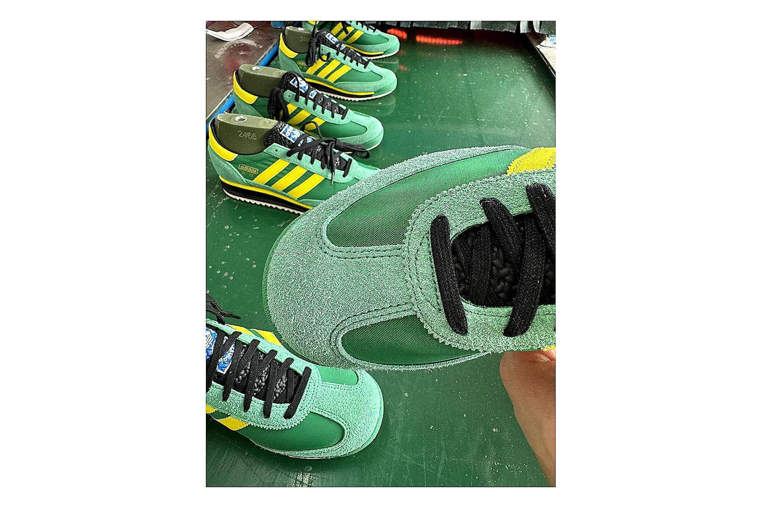 Adidas SL 72 RS Green Yellow Product Image thumbnail 4