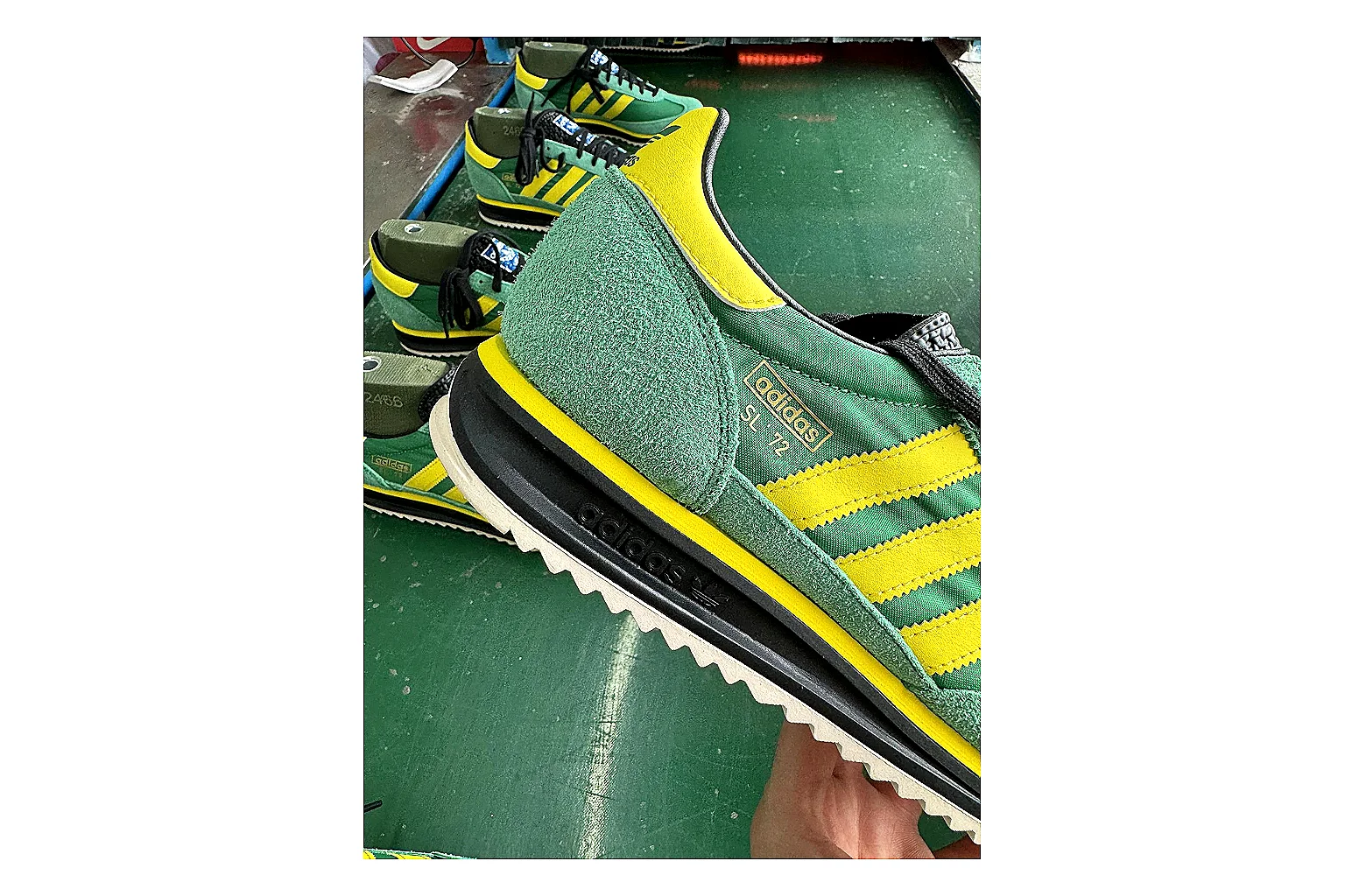 Adidas SL 72 RS Green Yellow Product Image thumbnail 6