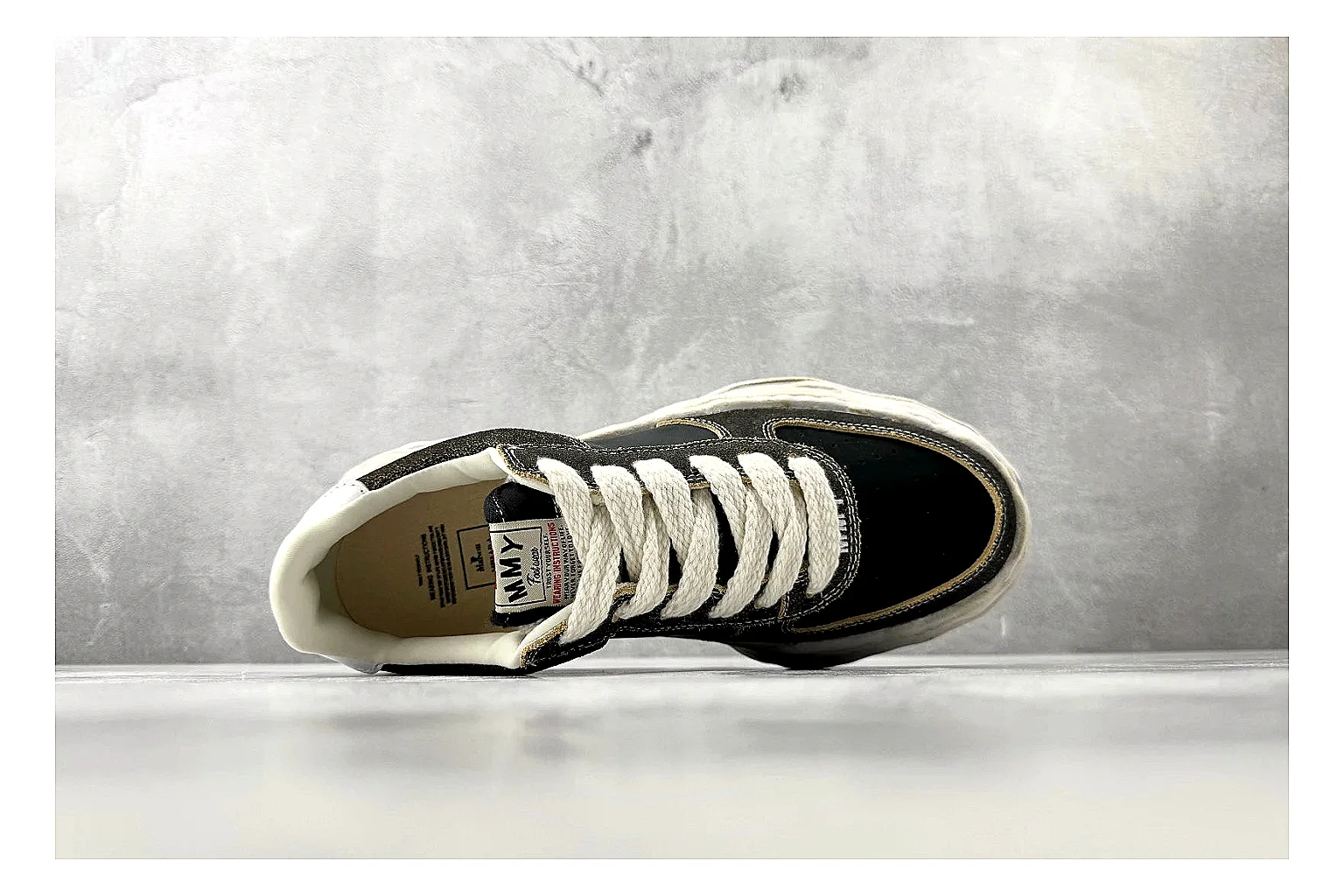 Maison Mihara Yasuhiro Blakey Black Distressed Product Image thumbnail 3