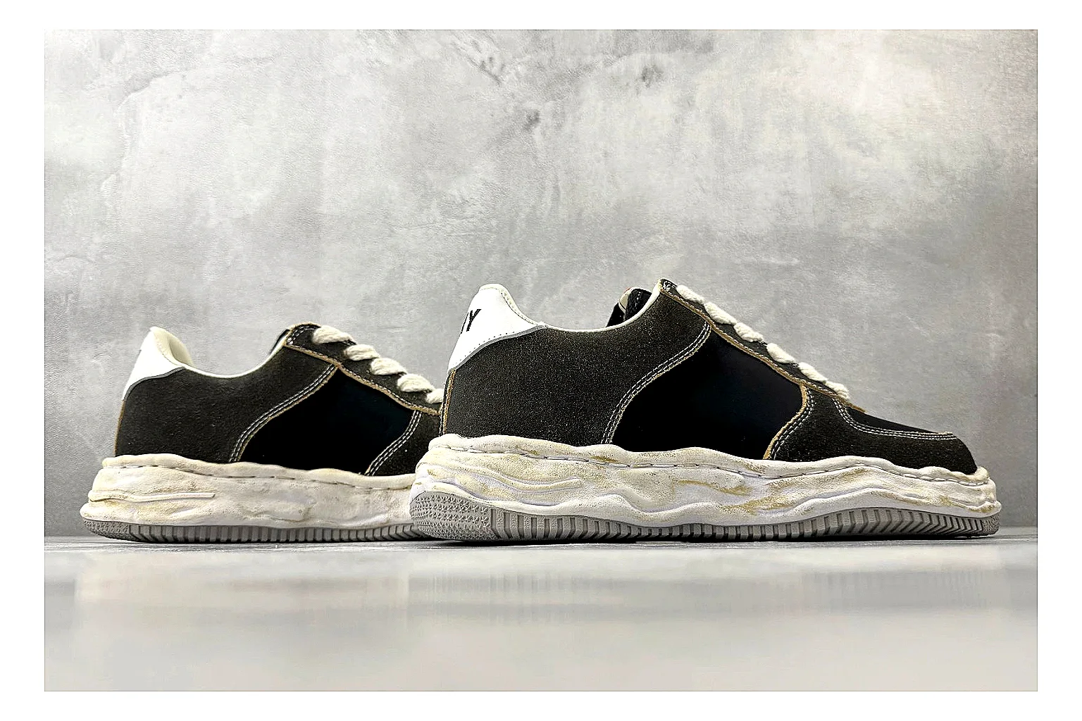 Maison Mihara Yasuhiro Blakey Black Distressed Product Image thumbnail 4