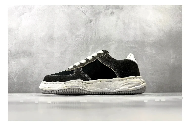 Maison Mihara Yasuhiro Blakey Black Distressed Product Image