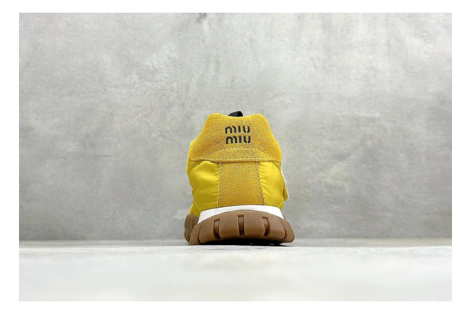 Miu Miu Tyre Yellow Mary Jane Product Image thumbnail 4