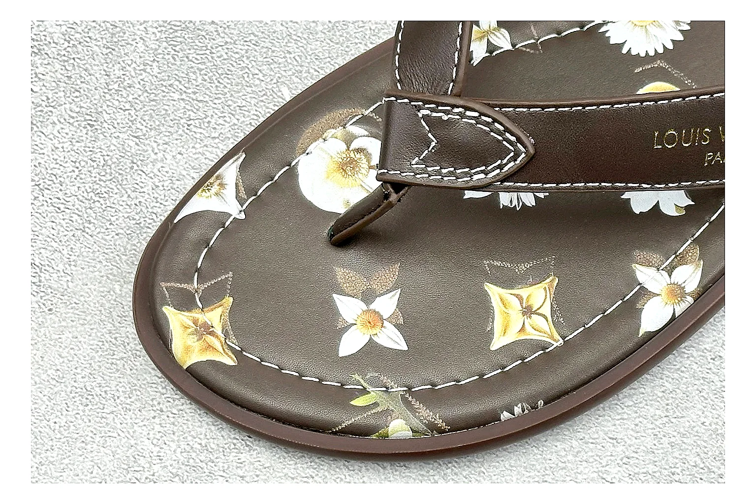 Louis Vuitton Monogram Brown Flip-Flop Product Image thumbnail 6