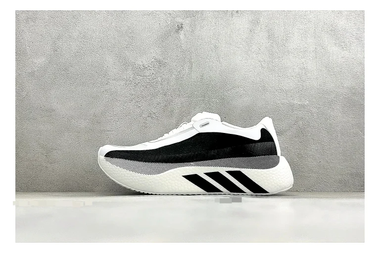Adidas Hyper Boost White Black Product Image