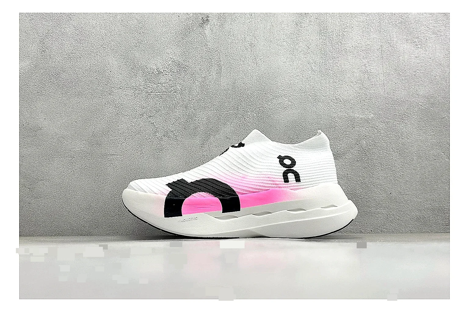 On Cloudboom White Pink Product Image